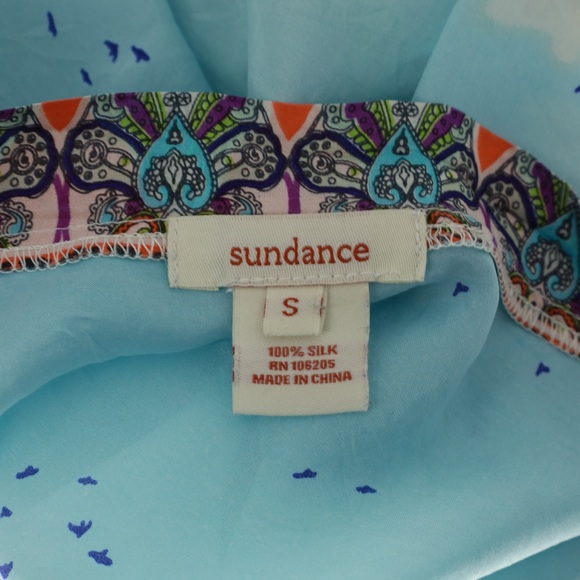 SUNDANCE Silk Tunic With Pockets - Picture 9 of 9